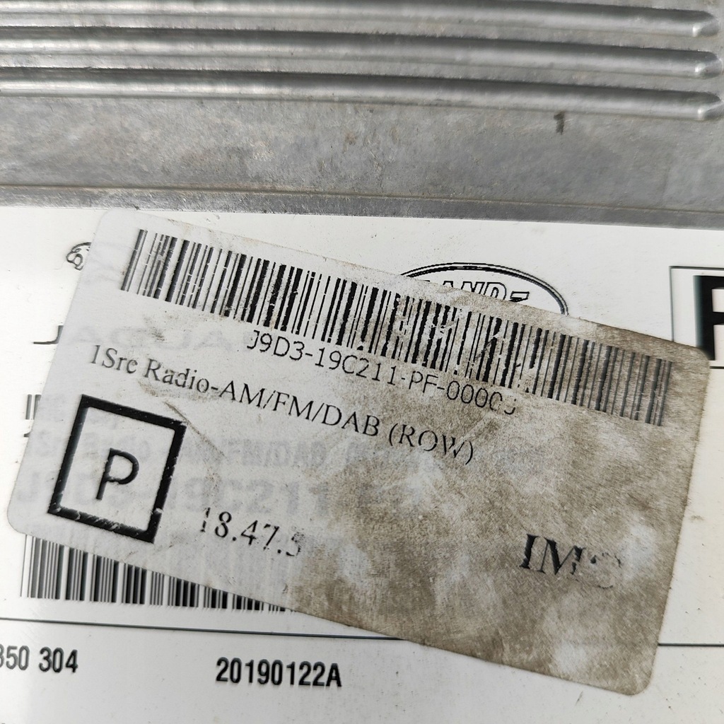 фото №9, Land rover range rover sport l494 2018 панель / радиопроигрыватель cd/dvd/gps