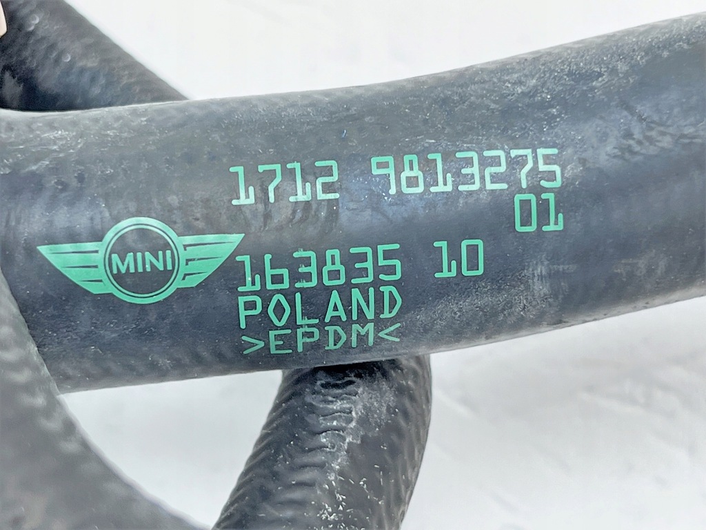 фото №3, Mini r50 r52 r53 шланг wąż wody 9813275 новый