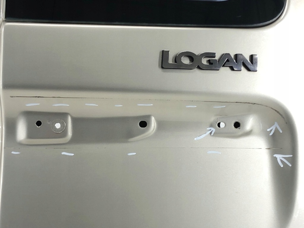 фото №5, Дверь задняя задние правое dacia logan 10-22