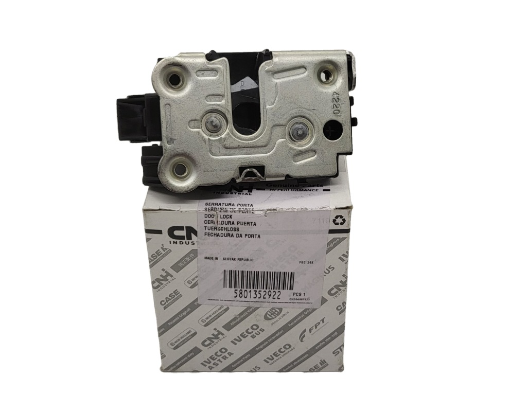 фото №1, Замок дверь + привод перед правый iveco 2006 - 2011 оригинал iveco оригинальный номер