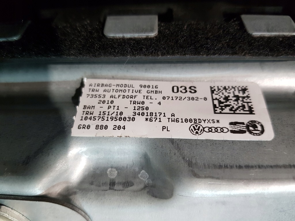 фото №14, Панель приладів приладова vw polo v 13r 1.6tdi 6r1857004a