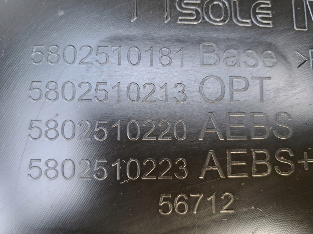 фото №14, Бампер передній оригінальний iveco daily iv 5802510181 2014-2019r демонтаж