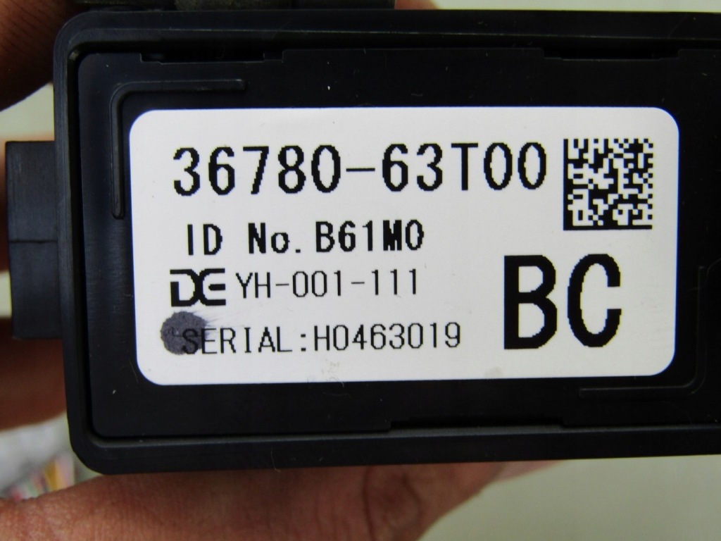Sx4 s-cross 2 23r блок керування модуль бортовий комп'ютер 36780-63t00 3678063t00 Зі Шроту