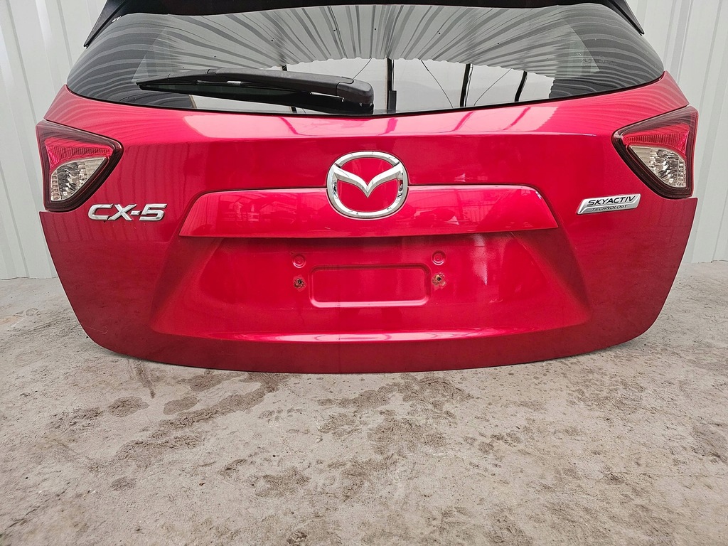 фото №7, Mazda cx-5 i 2012-2016 кришка багажника багажника комплектна 41v