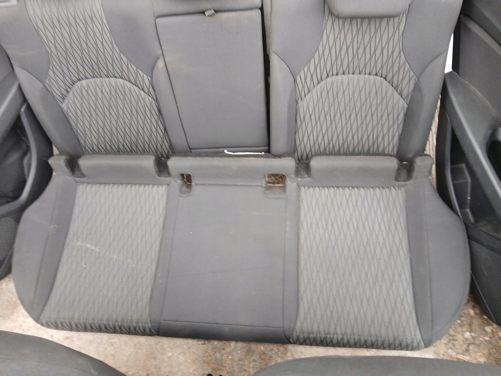 фото №10, Сидіння сидіння комплект сидіння обшивки задня seat leon iii 5f