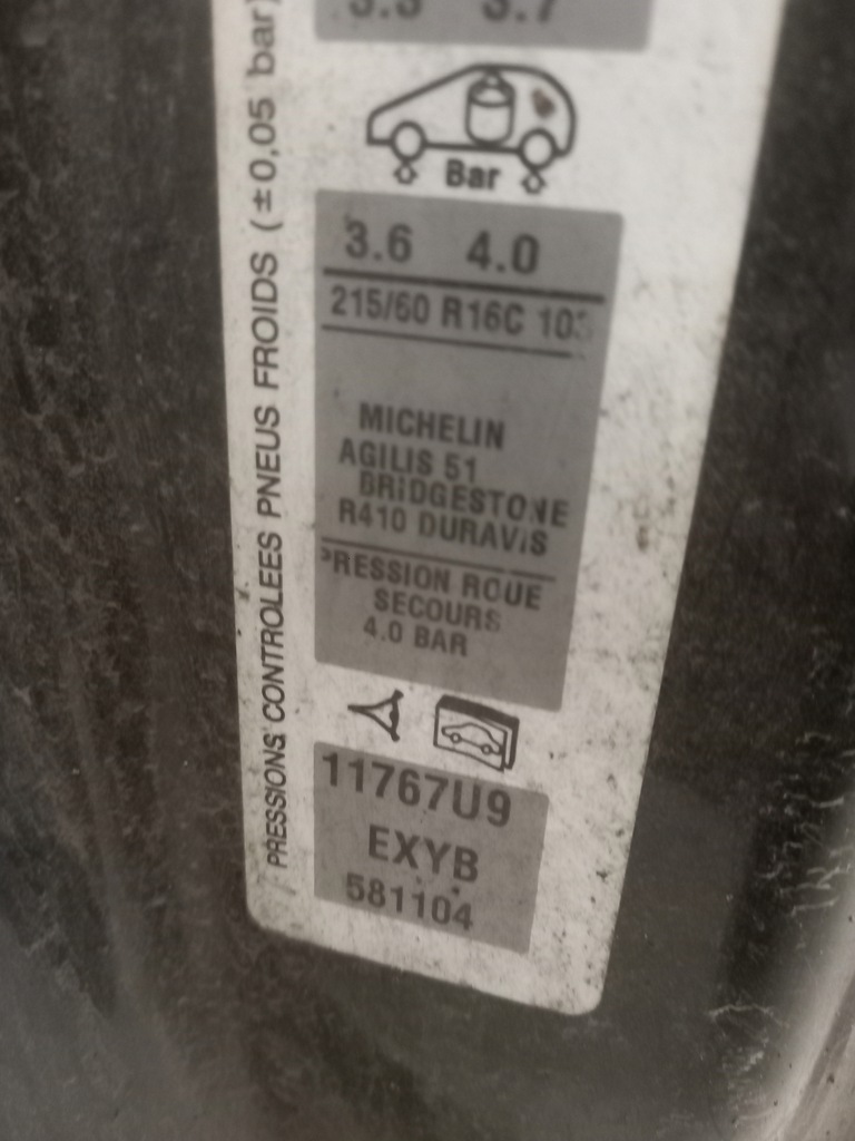 фото №13, Дверь левый перед peugeot expert ii exyb