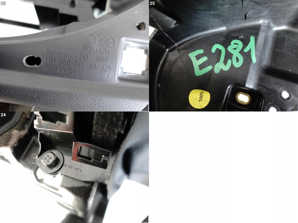 фото №12, Audi a6 s6 4g0 c7 10-18 lift приборная панель приборная приборная панель консоль проекционный дисплей 24a