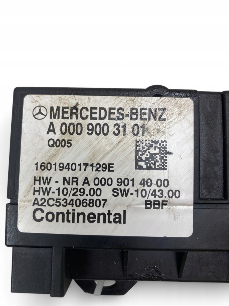 Mercedes-benz gls x166 блок управления насоса впрыска a009003101 с Разборки