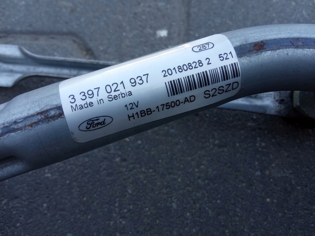 фото №7, Ford fiesta mk8 17-23r- механізм двірник h1bb-17500-ad