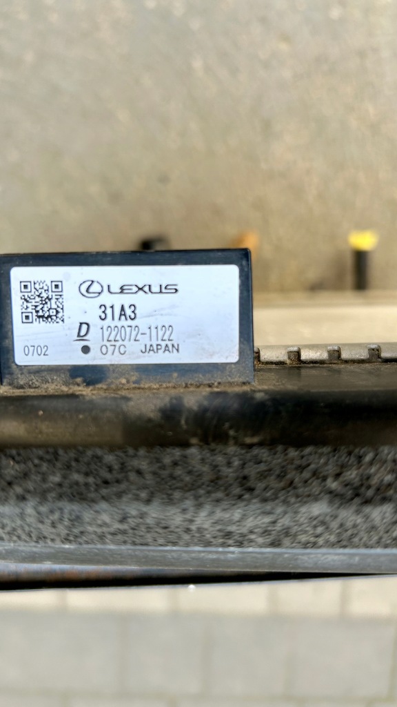 фото №3, Радиатор lexus rx 350h rx 450h 15- 122072-1122