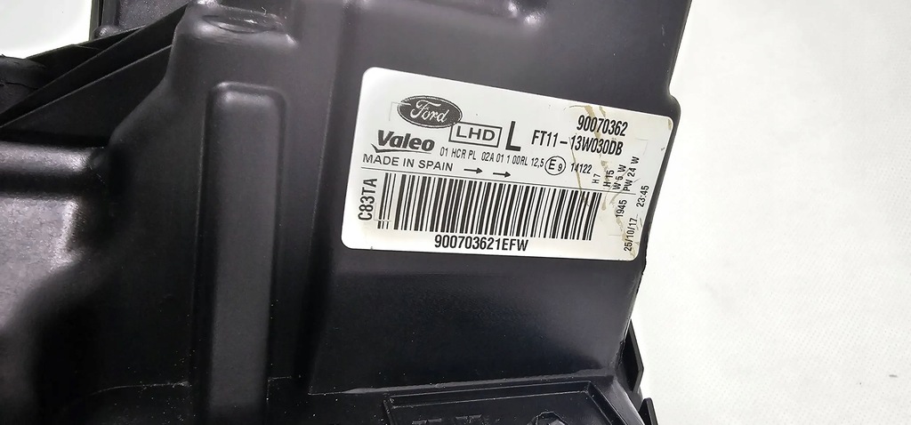 фото №15, Ford transit connect mk2 лампа перед передня ліва europa ft11-13w030db fv