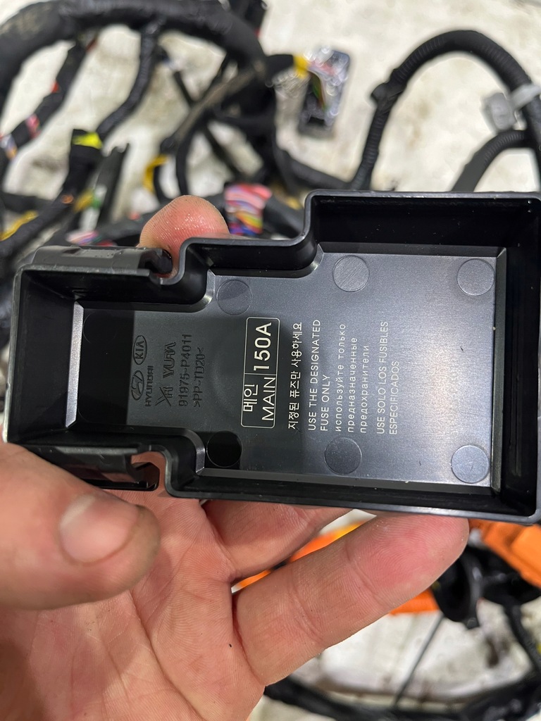 фото №8, Комплектная жгут электропроводка салона кабины tucson iv 1.6 t-gdi phev plug-in