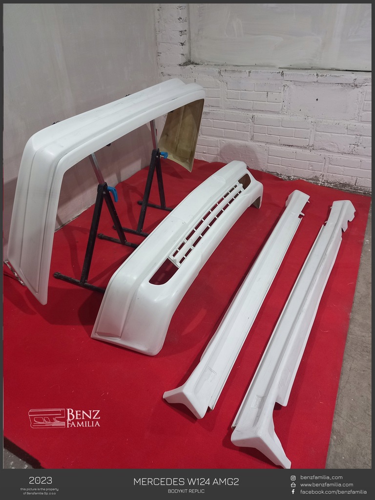фото №6, Mercedes w124 amg2 sedan pakiet/bodykit replika