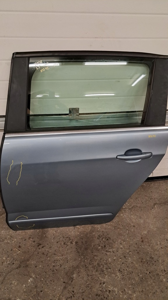 фото №9, Peugeot 5008 дверь левый задняя 2010 повреждённые