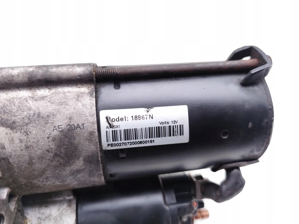 фото №7, Fiat scudo стартер 1.9 d дизель 51kw 69 hp 18967n 2004 van 98-06