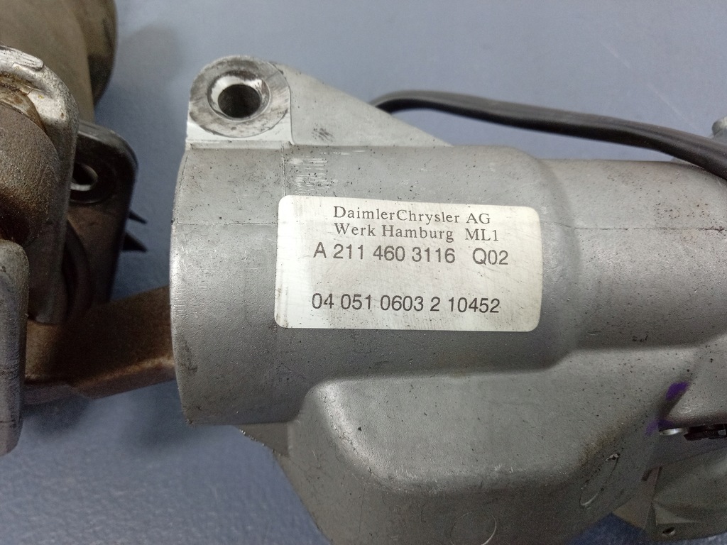 фото №5, Mercedes e w211 колонка рулевая a2114603116