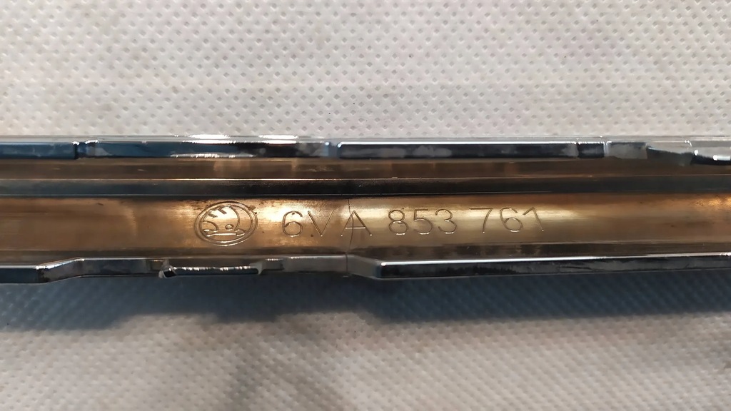 фото №11, Хром молдинг решетка skoda fabia iv