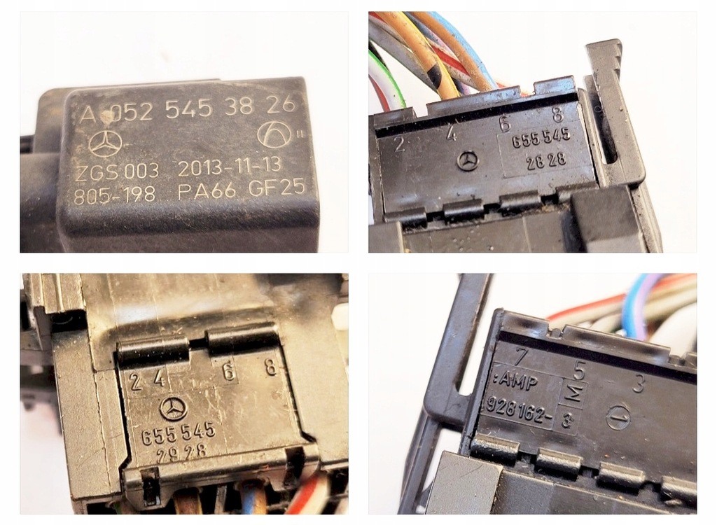фото №10, Штекер штекер колодка з'єднувач mercedes w204 w205 w210 w211 w638 w639 sprinter