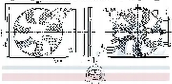 фото №1, Вентилятор радіатора 250w з рама 850050 nissens