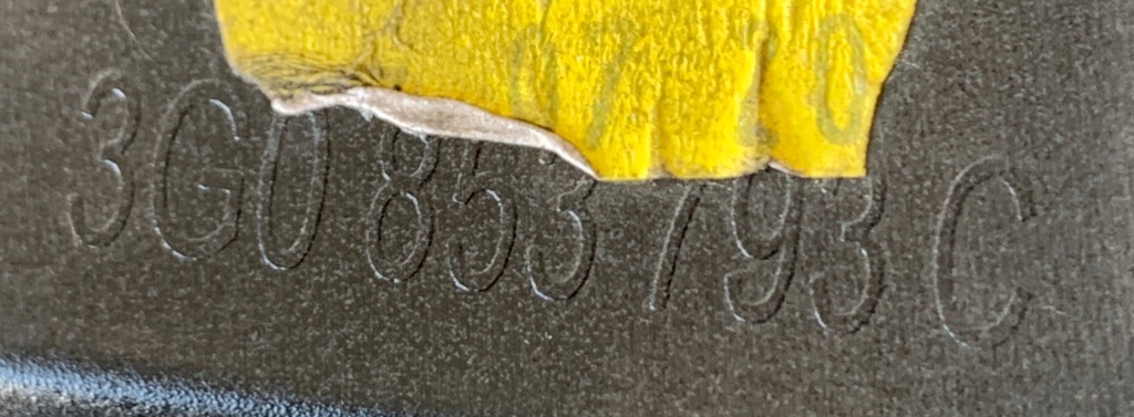 фото №4, Решітка ліва бампера перед passat b8 lift r-line