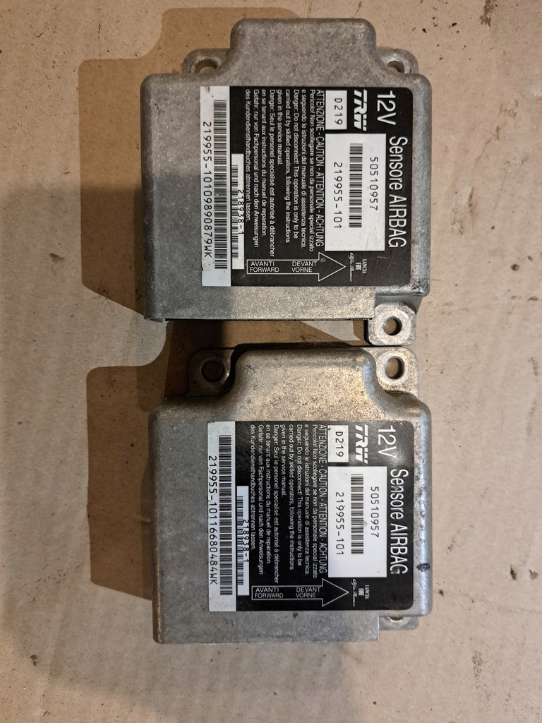 фото №1, Alfa romeo 159 датчик подушек подушка безопасности 50510957