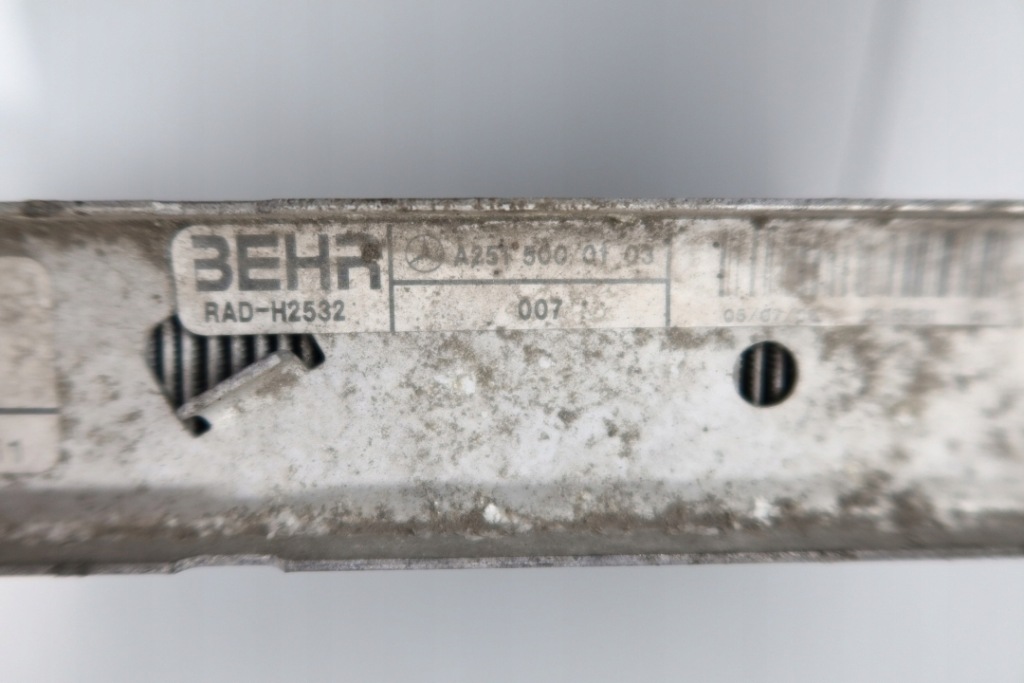 Mercedes w251 w164 радиатор воды 3.2 cdi v6 2515000304 2515000103 с Разборки