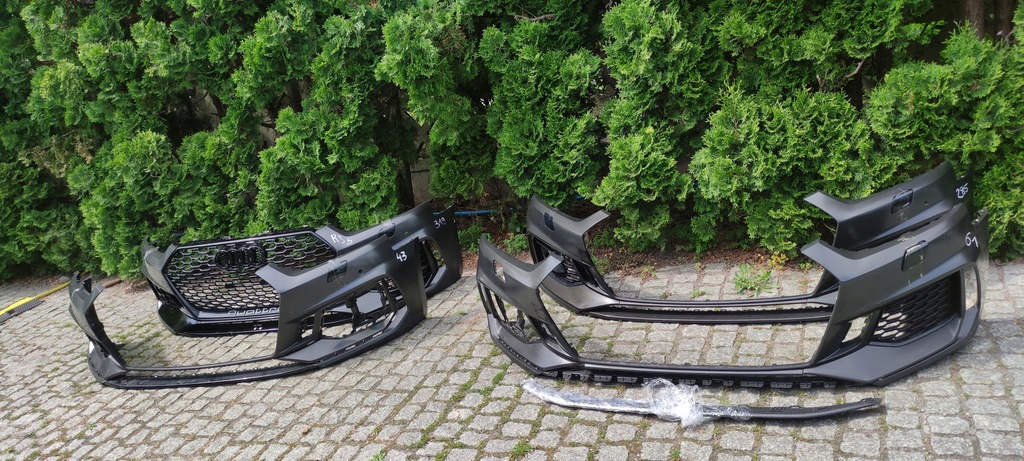 фото №7, Audi rs5 8w6 przed liftem перед новий org. бампер передній молдинг ew. карбон