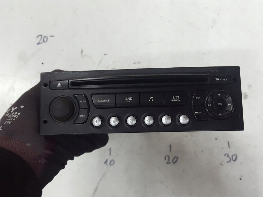 фото №1, Citroen berlingo 3 iii 08r- радио cd