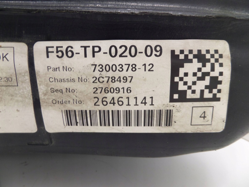 2014 mini one - cooper f56 f55 бак пального 7300378 Зі Шроту