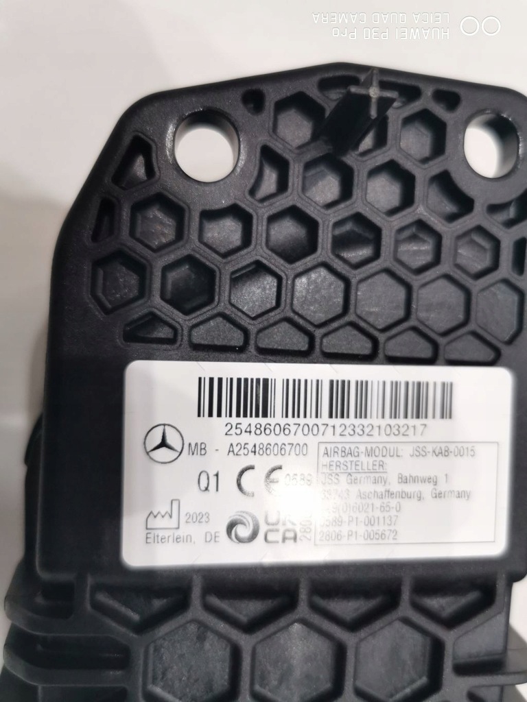 фото №8, Mercedes glc 254 новый model подушка подушка безопасности водителя коленная europa amg