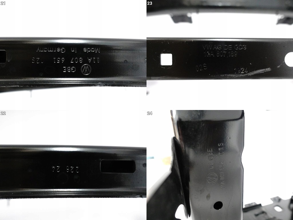 фото №10, Vw id.4 11a audi q4 89a skoda enyaq iv 5la балка усилитель бампер перед