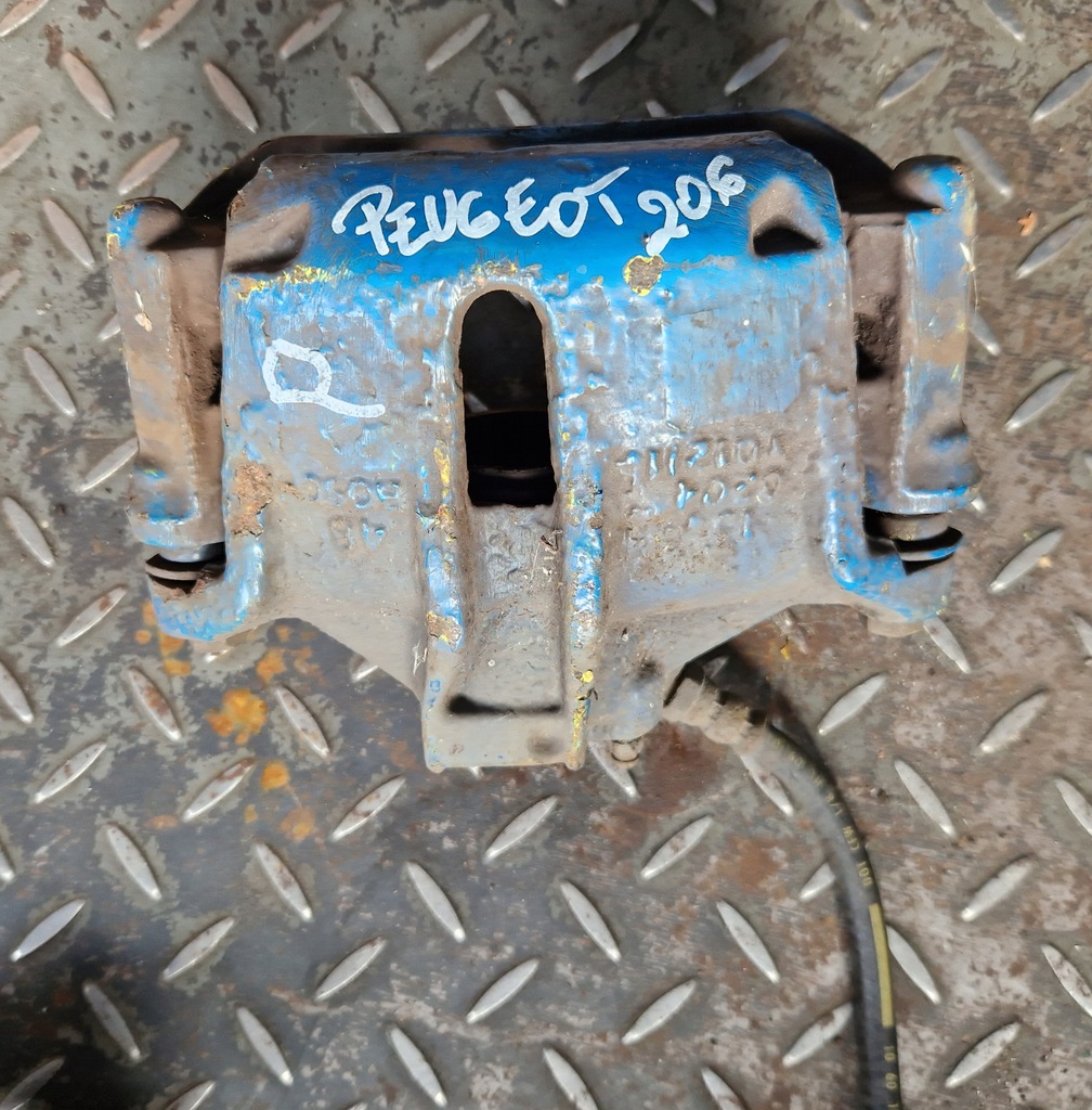 фото №1, Суппорт тормозной правый перед peugeot 206 1.1