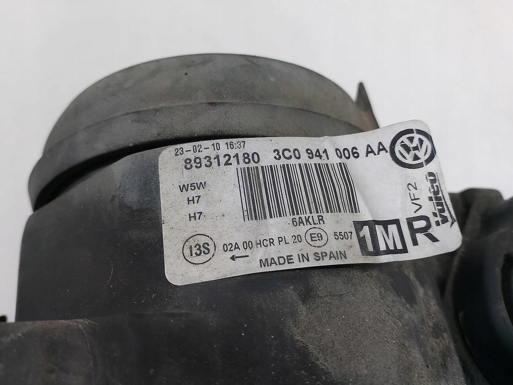фото №7, Лампа перед правая vw passat b6 3c0941006aa 89312180