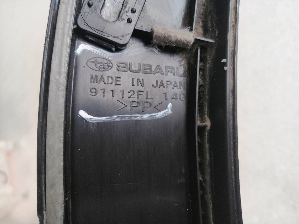 фото №11, Subaru xv молдинг крила правий задня 91112fl140