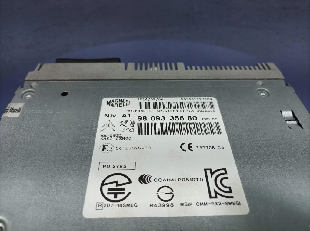 фото №4, Peugeot 308 ii t9 модуль радіо навігації 9809335680