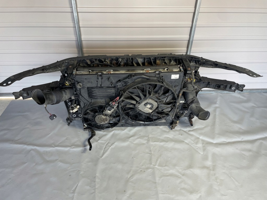 фото №8, Kompletny pas передній радіатор вентилятори audi q7 4l 4.2 tdi