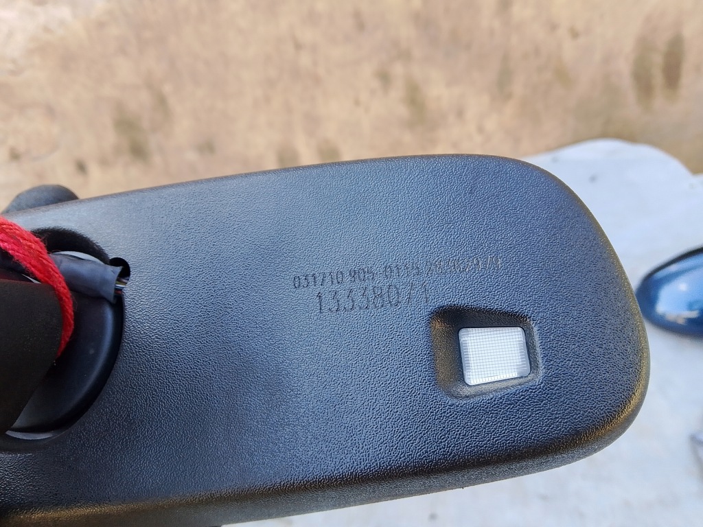 Зеркало заднего вида opel astra j 13338071 Оригинал