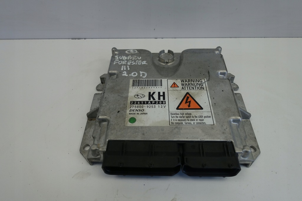 фото №1, Forester iii 2.0 d блок управления двигателя бортовой компьютер