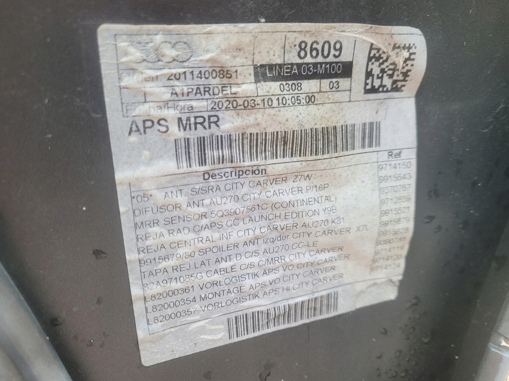 фото №14, Бампер перед audi a1 citycarver 82a ні клеєний !