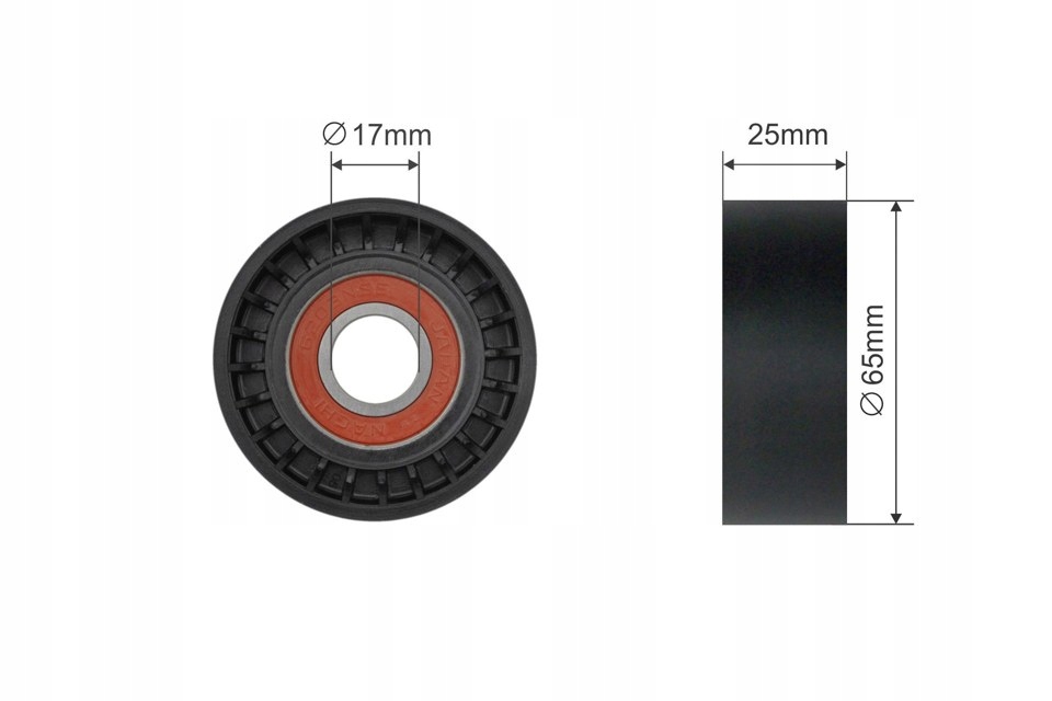 фото №1, Ролик натяжителя ремень многоручейковый bmw 1 f20 , 1 f21 , 2 f22, f87 , 2