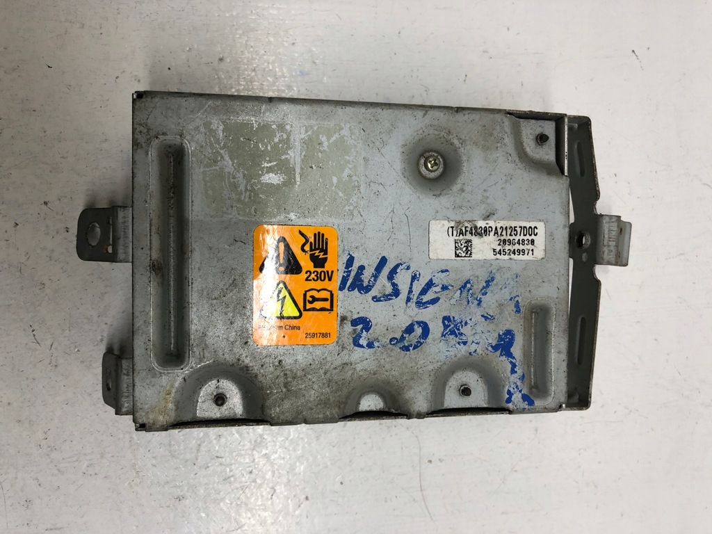 фото №1, Перетворювач струму opel 20964830