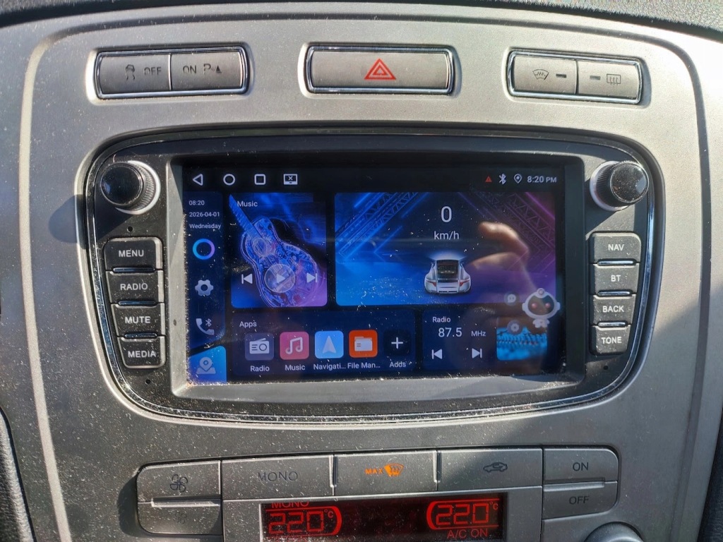 Купить Радио дисплей ford mondeo mk4 iv 7s7t18c612ah