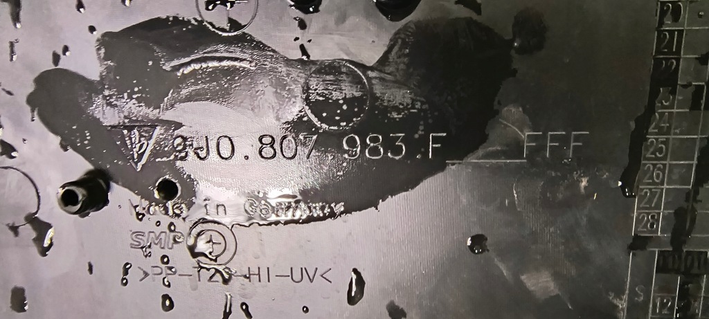 фото №11, Спойлер бампера задня porsche taycan 9j