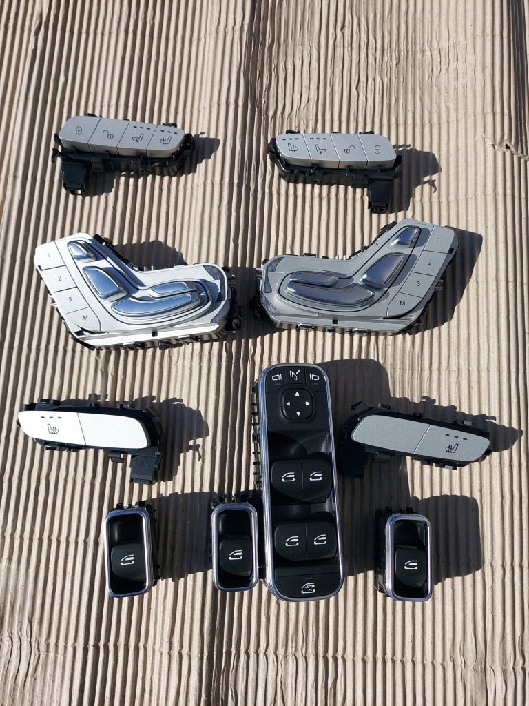 фото №1, Mercedes g w463 переключатели окон сидений комплект