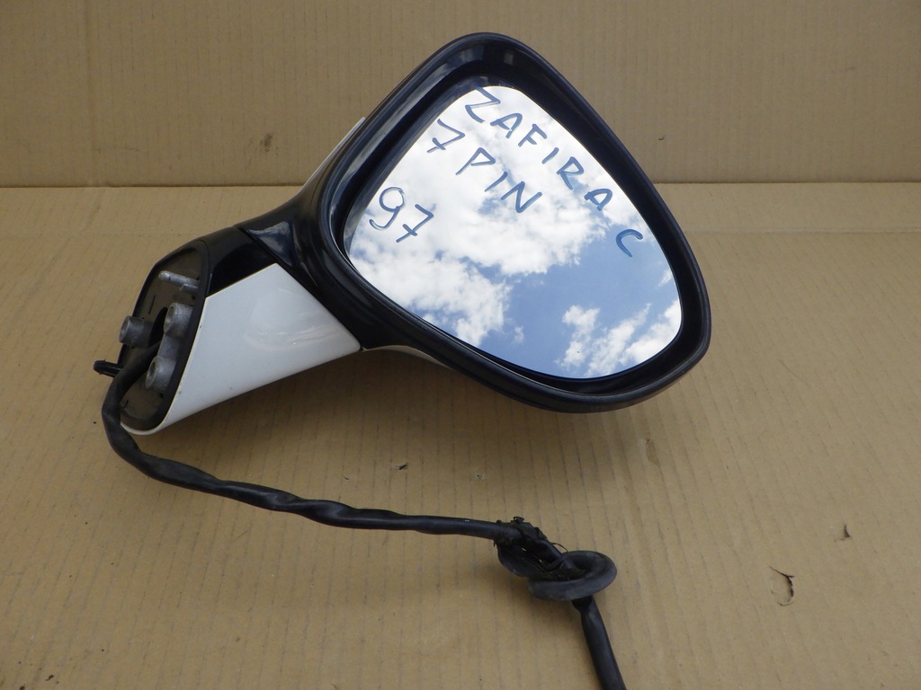 фото №1, Дзеркало праве 7 pin opel zafira c