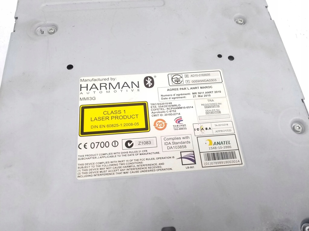 фото №6, Audi q7 4l 2012 станция мультимедийная gps / cd / dvd