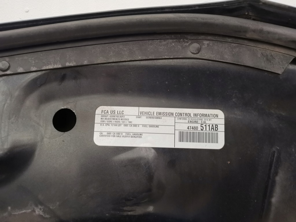 фото №12, Dodge durango lift 15 капот комплектная org usa