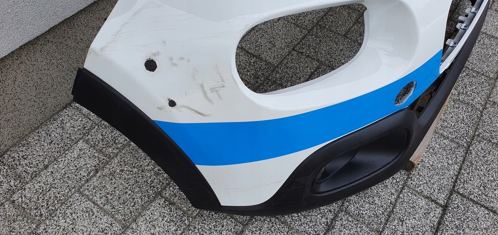 фото №7, Citroen c3 iii 2016- бампер перед оригинал b134