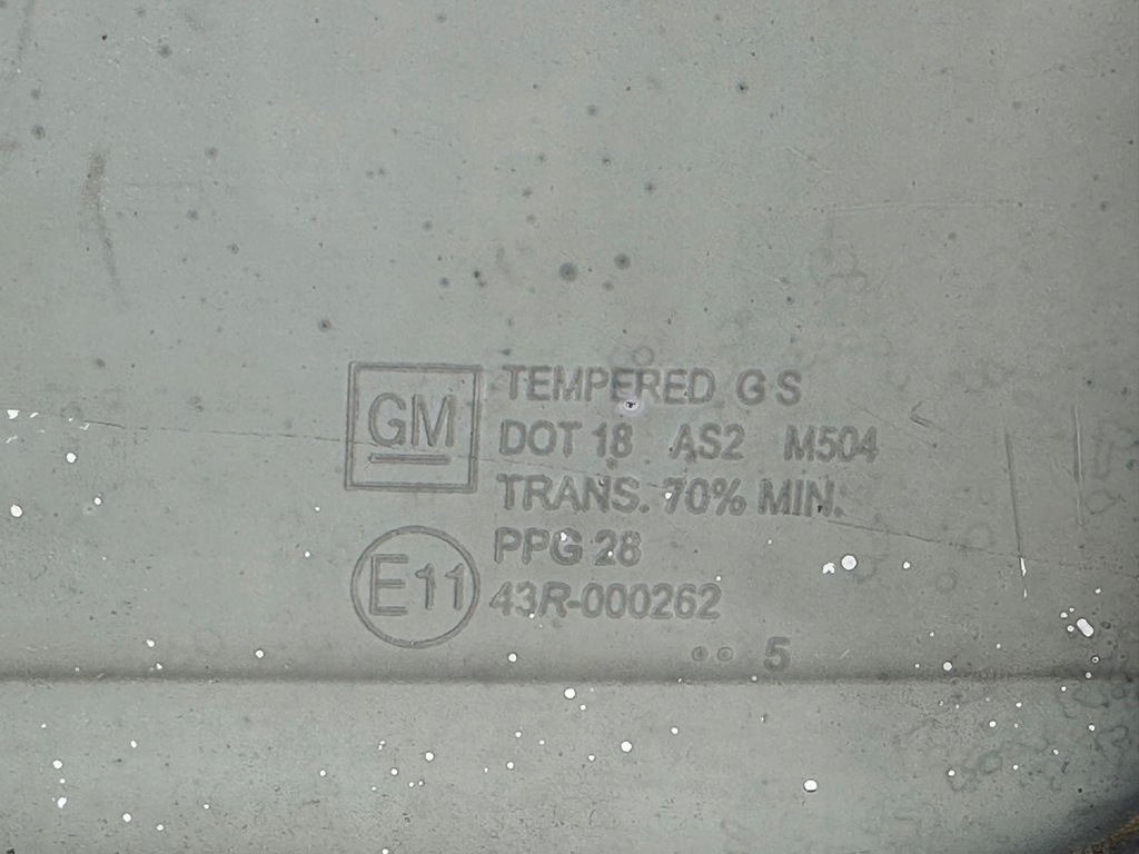 фото №7, Hummer h3 06-10r стекло боковая дверь задняя задних правых оригинал oem