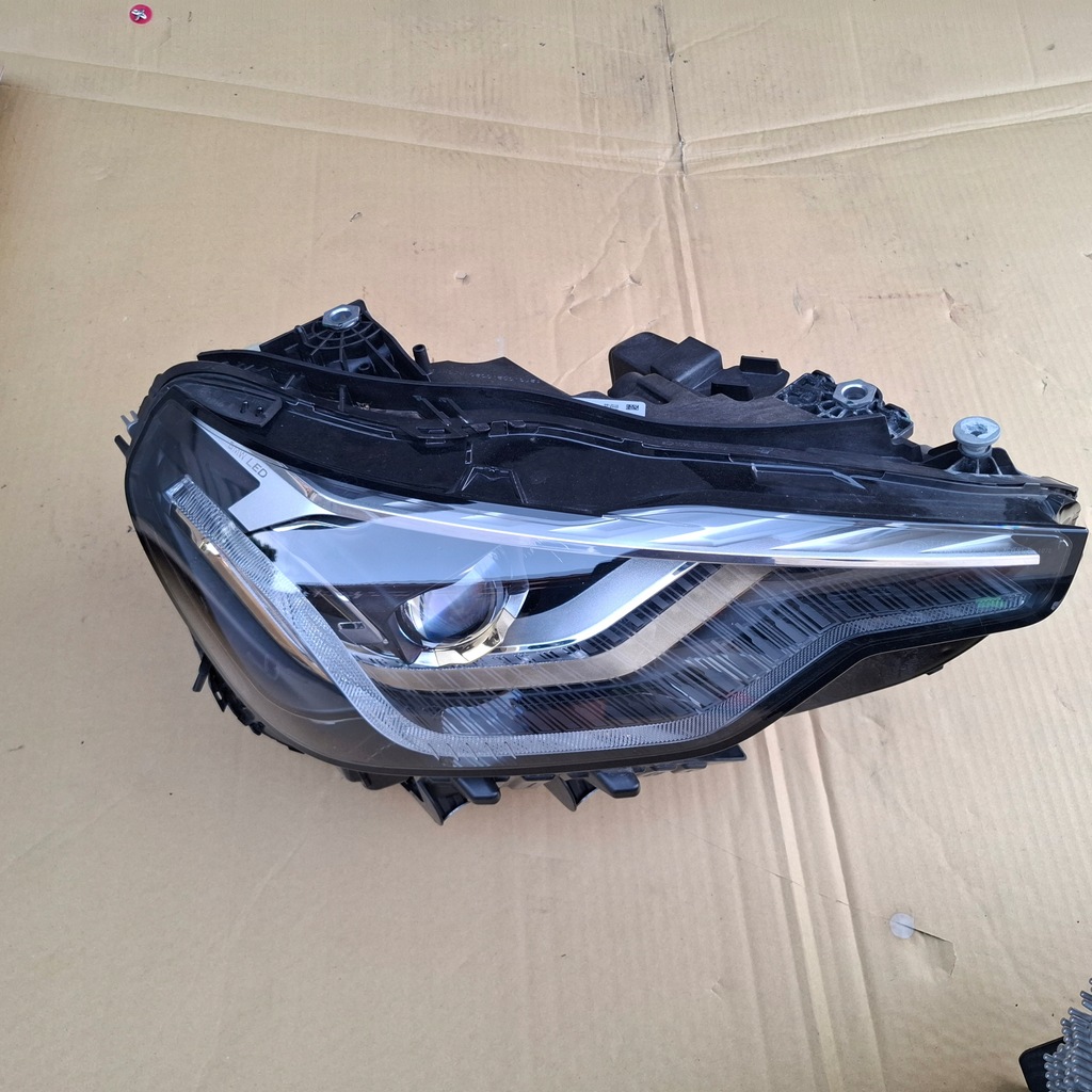 фото №13, Bmw 2 m2 g43 g42 g87 лампа перед full led права ліва 5a320f4 5a320f3 gold